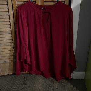 Sami & Jo flaired sleeves top